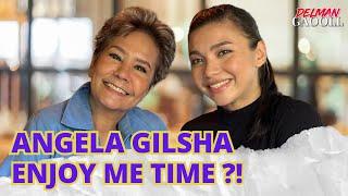 ANGELA GILSHA ENJOY ME TIME ?  DELMAN GAOOLL