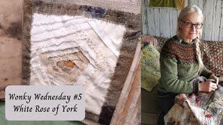 Wonky Wednesday Episode 5 - A log cabin inspired rose