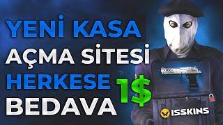 HERKESE BEDAVA 1$ VEREN YENİ KASA AÇMA SİTESİ - CSGO DEPOSİTSİZ SİTELER 2023 - SKİN AL GİT