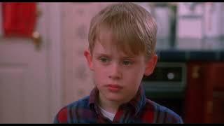 Home Alone 1990 Film - You Little Jerk - Pizza Delivery - All Kevins Fault - Throw up Scene