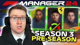 THE 2026 SEASON HAS INSANE DRIVER MOVES AND 2 NEW TEAMS  F1 Manager 2024 CREATE-A-TEAM EP 45