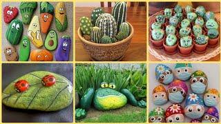 DIY Painted RocksRock Art For Garden DecorRock Painting Ideas