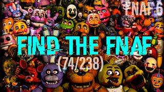 How To Find All FNAF 6 Characters in Find The FNAF  74 out of 238