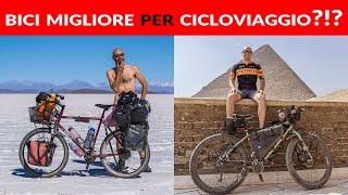 Bici migliore per cicloviaggio? cicloturismo vs bikepacking