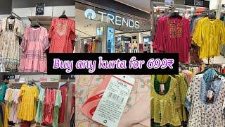 Reliance Trends Kurtis for 599₹ Only  New Arrivals Flat 40% Off