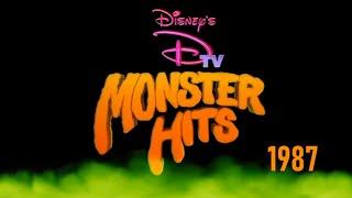 Disney DTV Monster Hits  DTV Halloween  Disney TV Monster Hits  1987  Halloween Music Videos