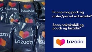 HOW TO PACK YOUR LAZADA ORDERPARCEL  NEW LAZADA SELLER #LAZADAPH