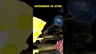 SPONGEBOB vs ATOM REAL STEEL  #cercadevelho #spongebob #realsteel #foryou #viral #shorts