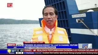 Jokowi Bicara Tol Laut