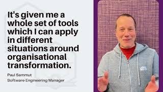 Meet Our Graduates Paul - Enterprise Agile Coach Bootcamp testimonial