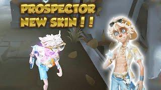 Prospector Summer Frisbee New Skin Gameplay  Identity V第五人格  제5인격  Prospector