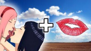 Naruto Character Kiss Fusion