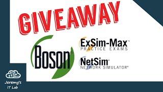 GIVEAWAY Boson ExSim + NetSim for CCNA