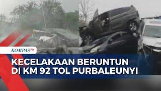 BREAKING NEWS Kecelakaan Beruntun di Km 92 Tol Purbaleunyi Polisi Ungkap Hal ini