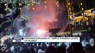 Kerala Fireworks Tragedy Fireworks Explosion At Temple In Kerala Leaves 150 Injured  Kerala News