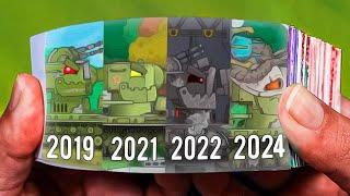 Evolution Of KV-6 Flipbook Animation  Cartoon About Tanks