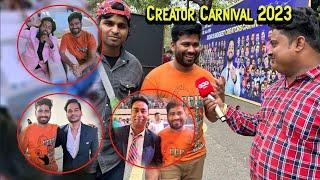 Youtube Creator Carnival में तो मज़ा ही आ गया ️ @AdarshAnand111 @mysmartsupport @junnukitech 