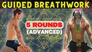 Psychedelic Breathwork I 5 Rounds I ADVANCED I On Screen Timer