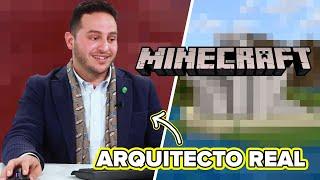 Arquitecto real juega Minecraft por primera vez