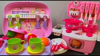 10 Minutes Satisfying with Unboxing & Review Miniature Kitchen Cooking Play Set  ASMR Video