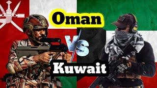 Oman vs Kuwait Military power Comparison 2022