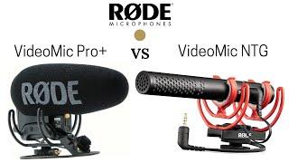 Best Video Microphone? Rode VideoMic Pro+ vs NTG