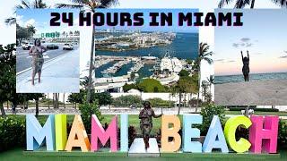 SOLO TRIP TO MIAMI+24 HOURS IN MIAMI+SOUTH BEACH+OCEAN DRIVE+THE ELSER HOTEL+BRIGHTLINE TRAIN#miami