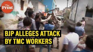 West Bengal by poll Violence in Asansol BJP alleges attack by TMC workers