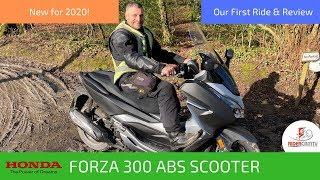 Honda Forza 300  Our First Ride and Review