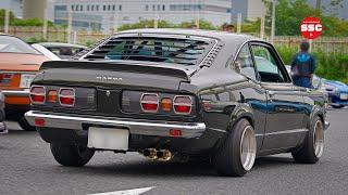 JDM Lots of classic cars Japanese car customization Daikoku PA