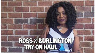 DRESSING ROOM TRY ON & HAUL FROM ROSS & BURLINGTON COME SEE  WHAT I GOT 