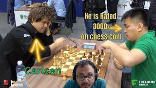 Magnus Carlsen takes on 3000+ rated on chess.com GM Tsydypov  Commentary by Sagar