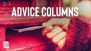 Why do We Write to Advice Columns?