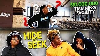 AMP HIDE AND SEEK IN 10 MILLION DOLLAR TRAINING FACILITY