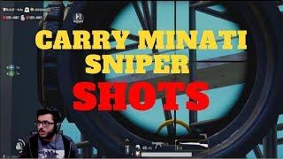 Carry Minati  Best Sniper Shots  PUBG Mobile