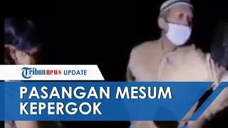 Viral Video Warga Pergoki Pasangan Mesum Tengah Malam di Bawah Jembatan si Pria Tak Pakai Celana