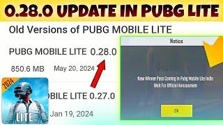 Finally  Pubg Lite 0.28.0 New Update Is Here  Winner Pass Season 61 Coming  Pubg Lite New Update