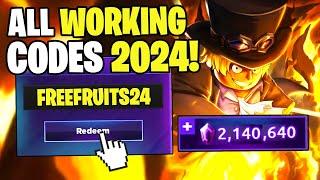 *NEW* ALL WORKING CODES FOR FRUIT BATTLEGROUNDS IN 2024 ROBLOX FRUIT BATTLEGROUNDS CODES