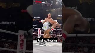 Jake Paul vs. Tyron Woodley 2 - KO