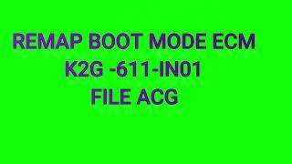 BOOT MODE REMAP K25 G 611 IN 01