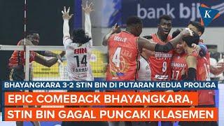 Hasil Bhayangkara 3-2 STIN BIN di ProLiga 2024 Keita Terbang Rivan Tumbang