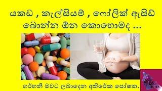 ගර්භනී මවට ලබාදෙන අතිරේක පෝෂක