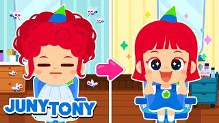 My Beauty Salon Song  ️ First Haircut song +More  Kids Songs  JunyTony