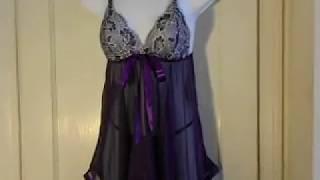 Women Babydoll Try On Cute lingerie for Halloween