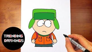 How To Draw FNF Kyle