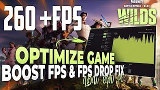 Fortnite Chapter 4 Season 3 FPS Boost Guide  How to Fix FPS Drops and Increase Performance