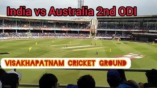 India vs Australia 2nd ODI match in #Visakhapatnam  cricket ground#NagulaVlogs
