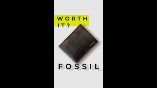 FOSSIL Leather Is it Worth It? Leather Bifold Dissection