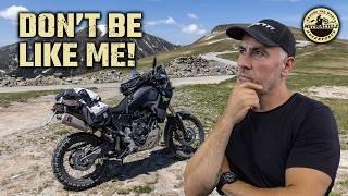 5 Motorcycle Travel Lessons that I Learned the Hard Way