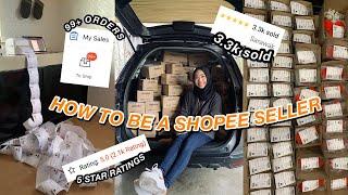 HOW TO BE A SHOPEE SELLER IN 15 MINUTES  step-by-step tutorial